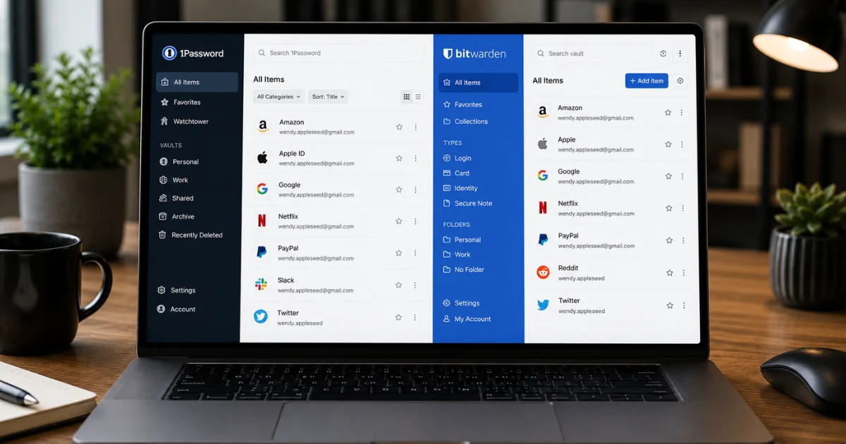 1Password vs Bitwarden (2026): Which Should You Choose?