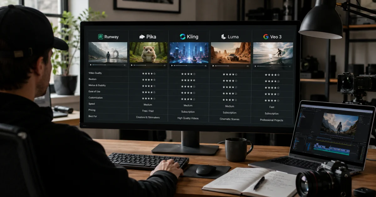 AI Video Generator Comparison (2026): Which AI Video Tool Is Best?