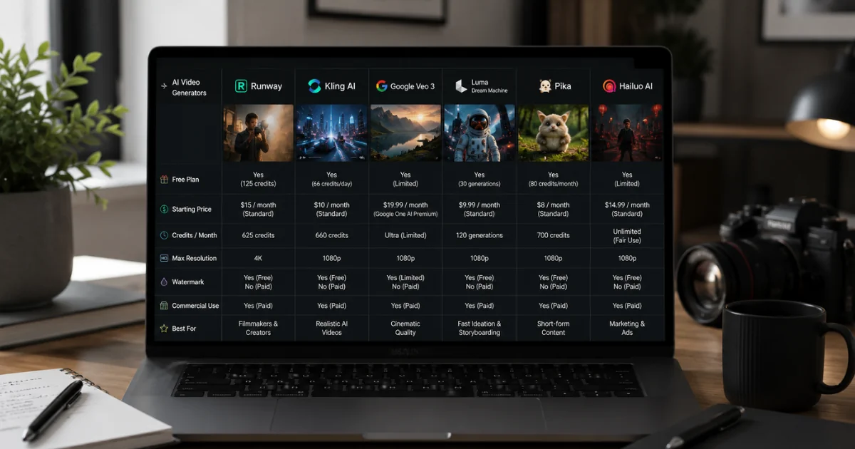 AI Video Pricing Comparison (2026): Which AI Video Generator Offers the Best Value?