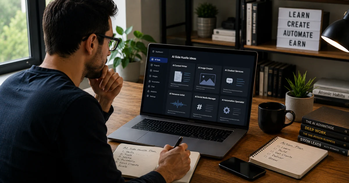 Best AI Side Hustles You Can Start in 2026
