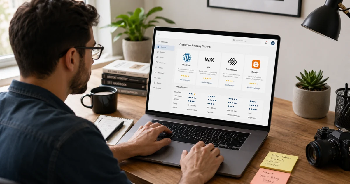 Best Blogging Platforms for Beginners (2026): Comparison Guide
