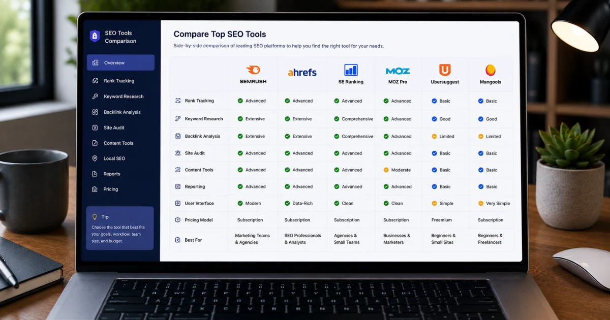 Best SEO Tools in 2026: Complete Comparison Guide