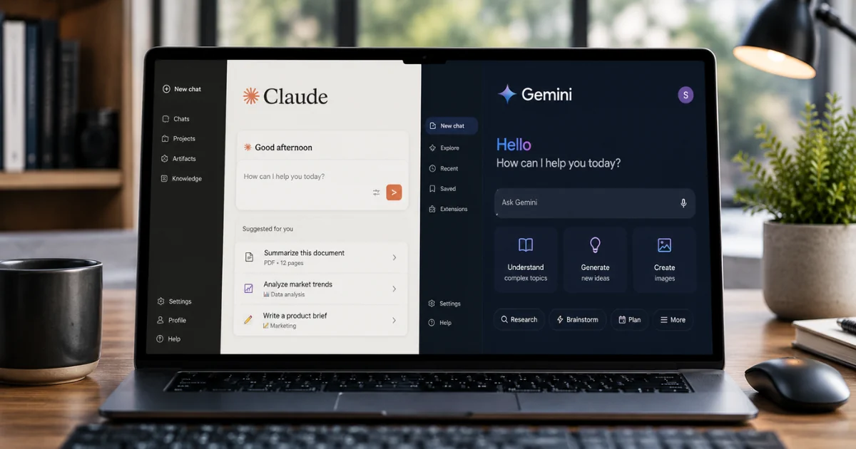 Claude vs Gemini (2026): Which AI Assistant Is Better?