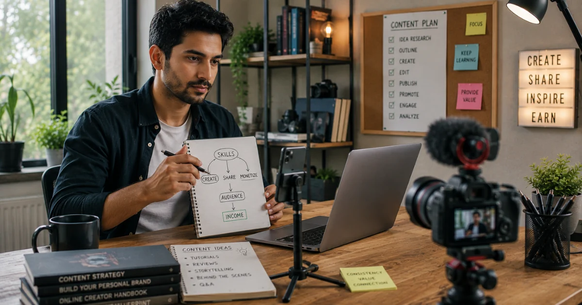 How Content Creators Turn Skills into Online Income