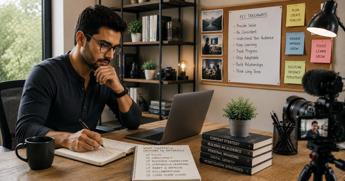 What Successful Creators Do Differently: Lessons from Real Growth Stories