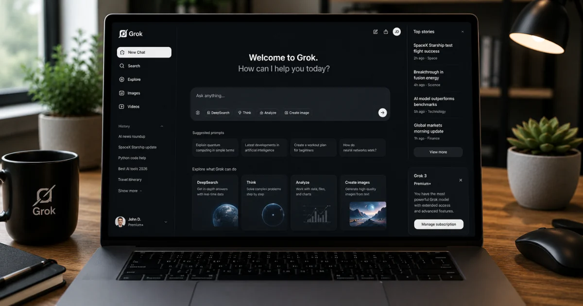Grok AI Review (2026): Features, Pricing, Pros and Cons