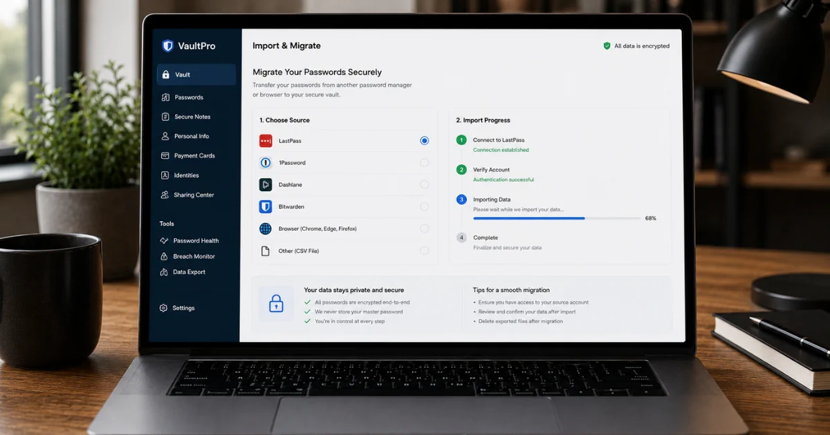 How to Securely Migrate Your Passwords in 2026