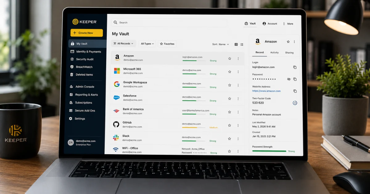 Keeper Security Review (2026): The Enterprise-Grade Password Manager