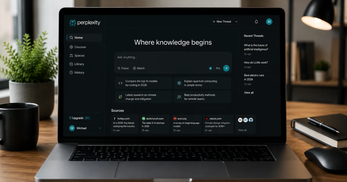 Perplexity AI Review (2026): Features, Search Quality, Pricing, Pros and Cons